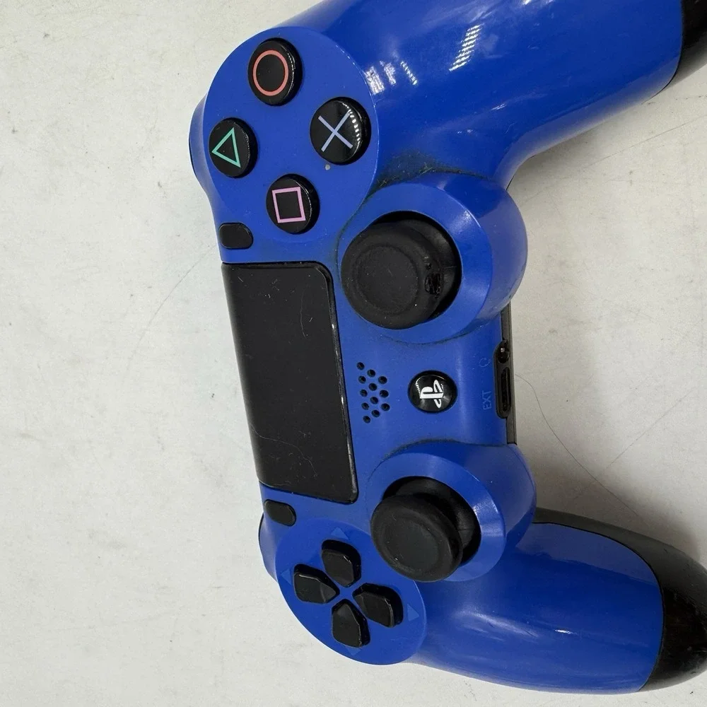 Ps4 Controller Playstation Wave Blue cuh-zct1u Oem Texted Working
